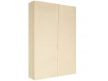 Prześcieradło bawełniane bez gumki silver 220x210 cm piaskowy